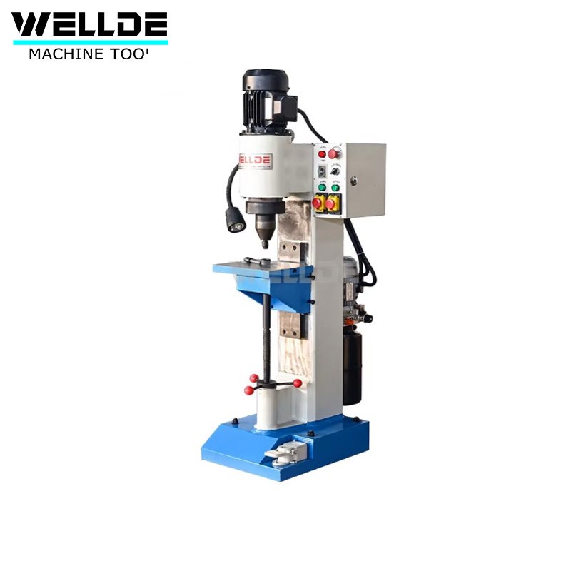 Vise Rotary Riveting Machine Brake Shoe Industrial Snap Button Riveting Machine Piston Rod Rotary Electric Riveting Machine